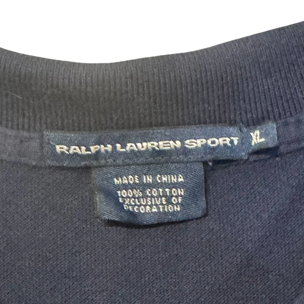 Polo Ralph Lauren Sports Women's Polo Shirt Striped‎ Colorblock Preppy Tennis XL
